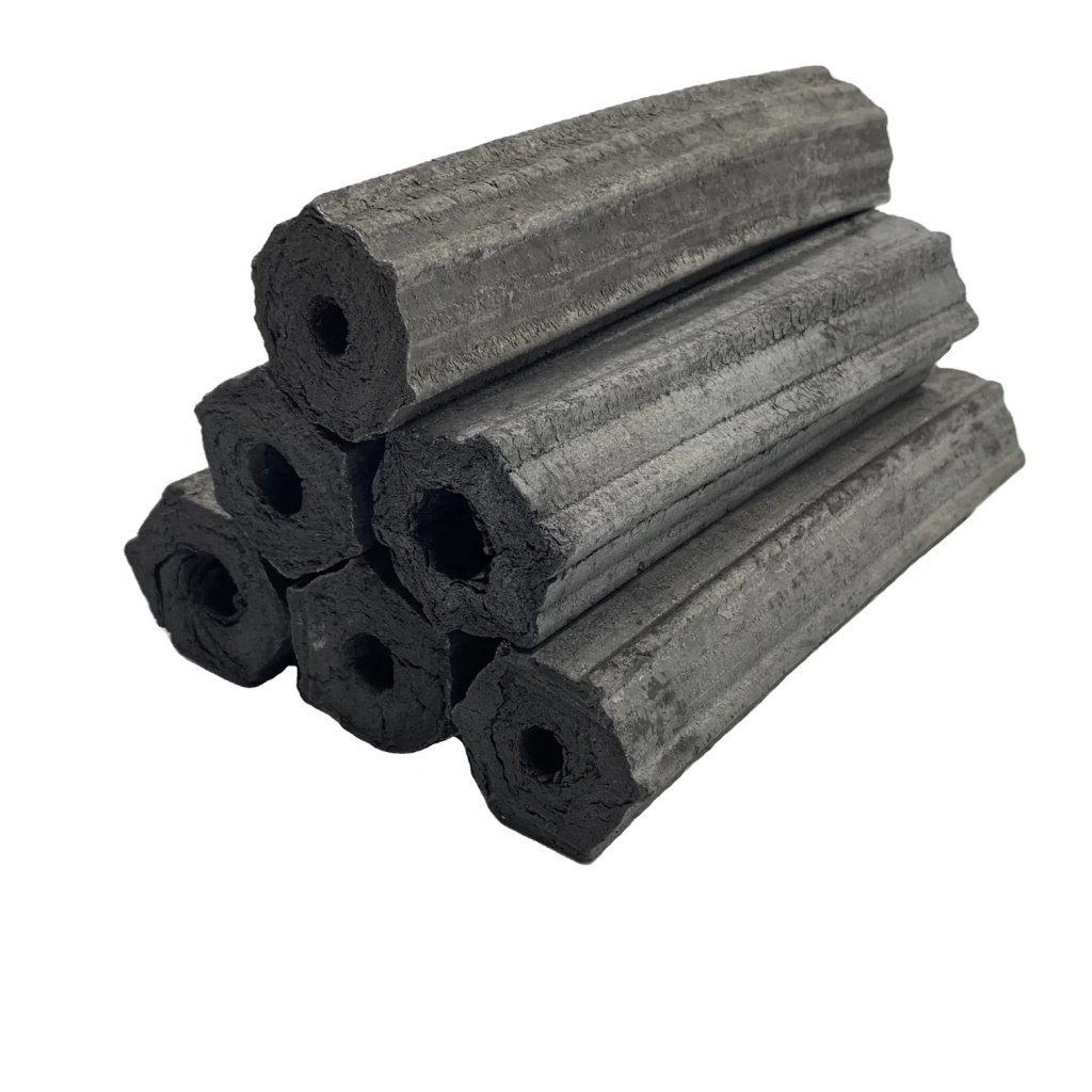 arang briket sawdust charcoal briquette